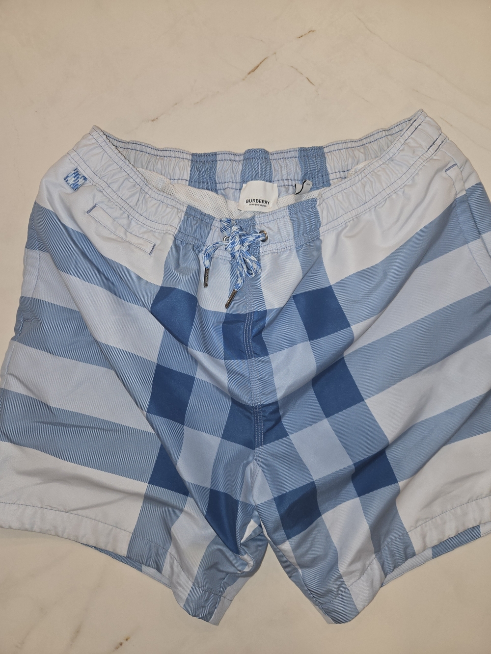 BURBERRY Exploded Check Pattern Swim Trunks Swim - Picture 4 of 7